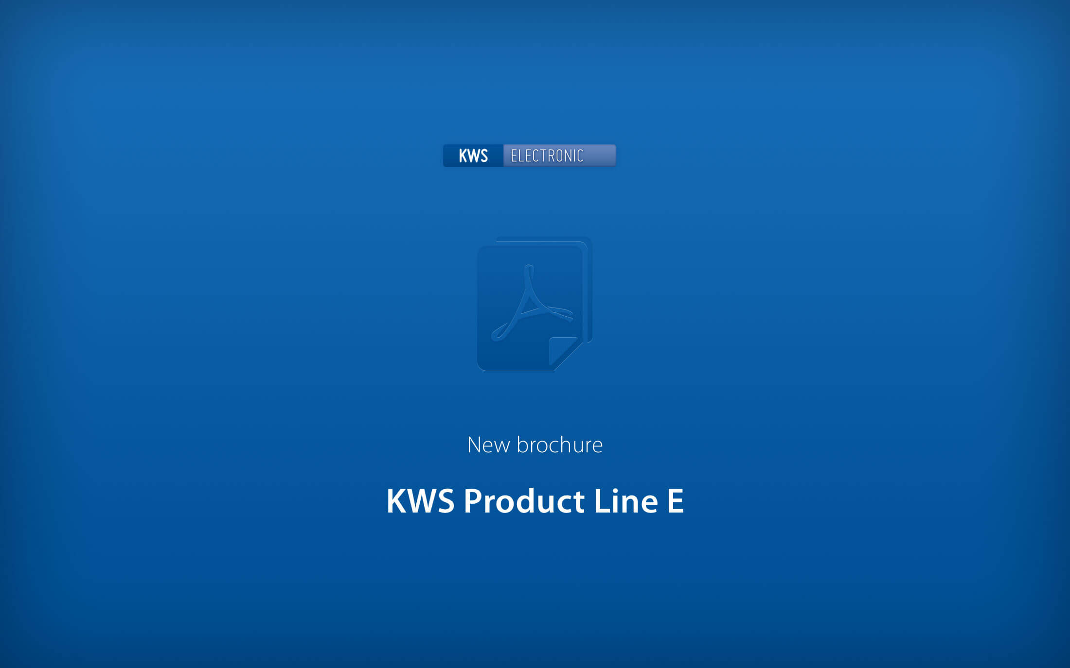 KWS-Electronic: New Product Line E