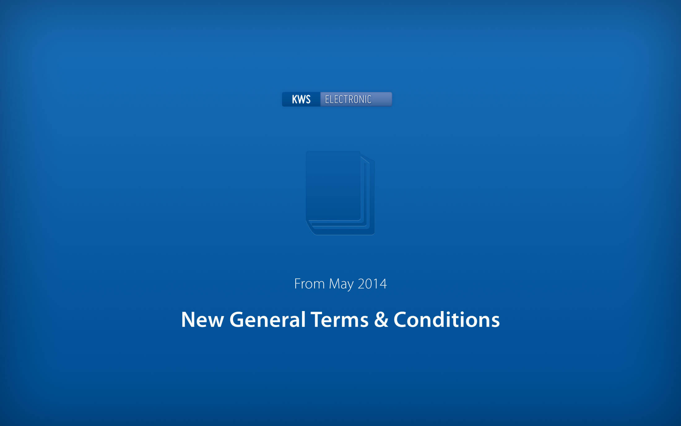 KWS-Electronic: New general terms and conditions